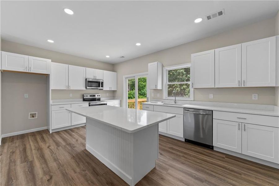 Furnished interior view inside a new home in , Flowery Branch (Image 3).