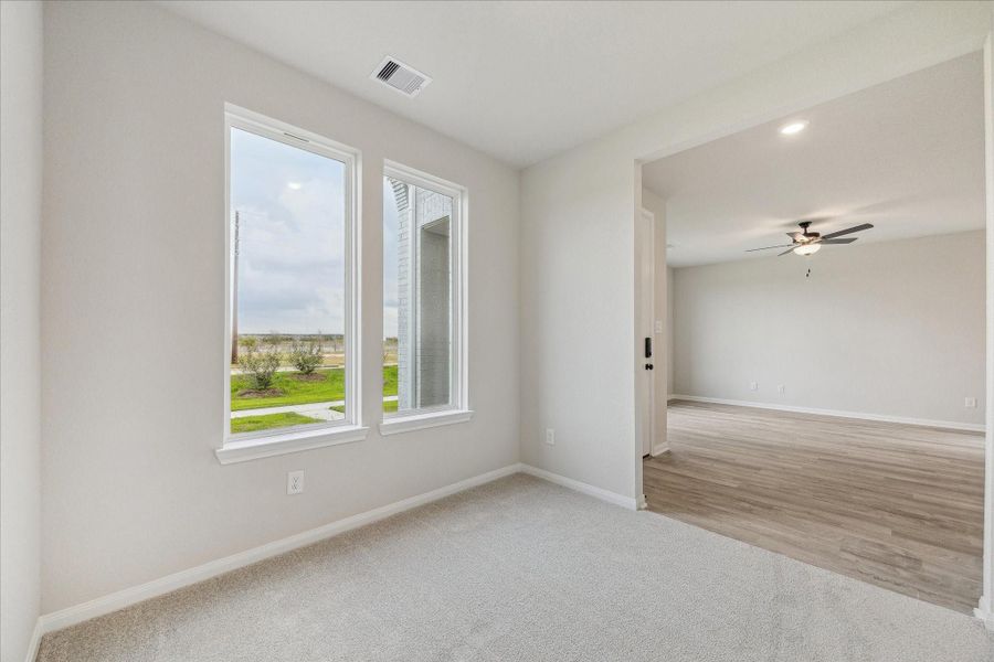 Spacious, unfurnished interior of a new home in Elyson, Katy (Image 25). Spacious, unfurnished interior of a new home in Elyson, Katy (Image 25).