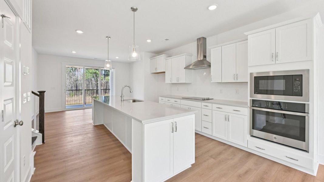 Furnished interior view inside a new home in Bayberry, Raleigh (Image 12).