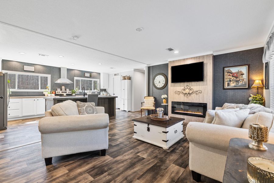 Furnished interior view inside a new home in , Cottageville (Image 14).