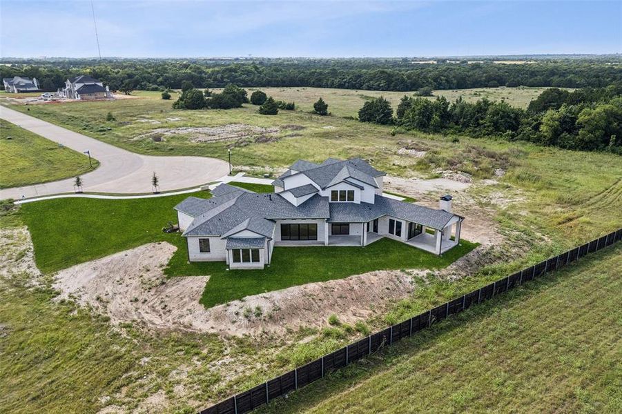 Front exterior of a new home in , Midlothian, TX, highlighting curb appeal (Image 26). Front exterior of a new home in , Midlothian, TX, highlighting curb appeal (Image 26).