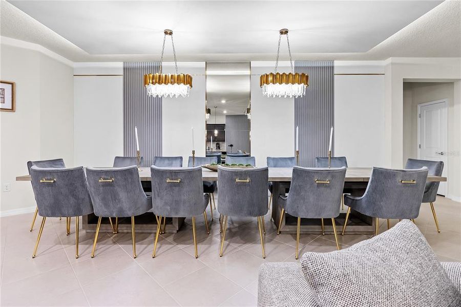 Furnished interior view inside a new home in , Clermont (Image 39). Furnished interior view inside a new home in , Clermont (Image 39).