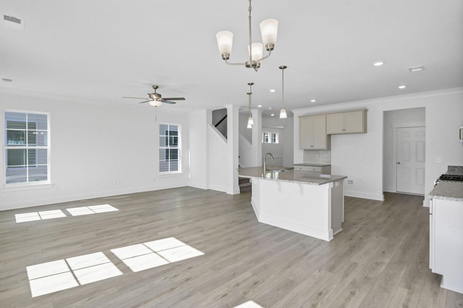 Spacious, unfurnished interior of a new home in Ashton Lakes, Lexington (Image 24).