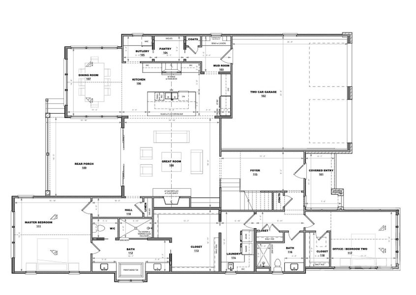 Main Level Floorplan