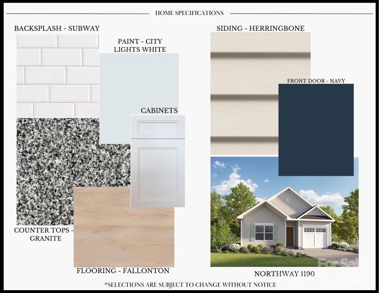Sample of building materials used in homes in , Gastonia (Image 16).