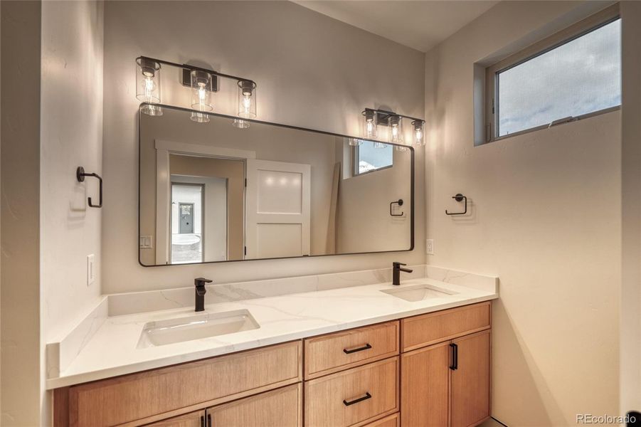 Dual vanity sinks