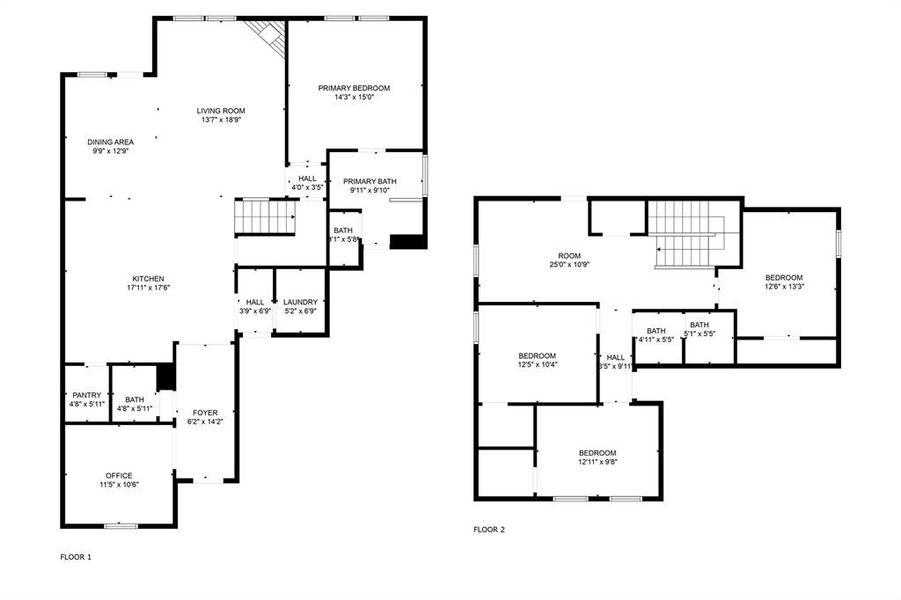 2D floor plan layout of this home in , Crandall, TX (Image 5).
