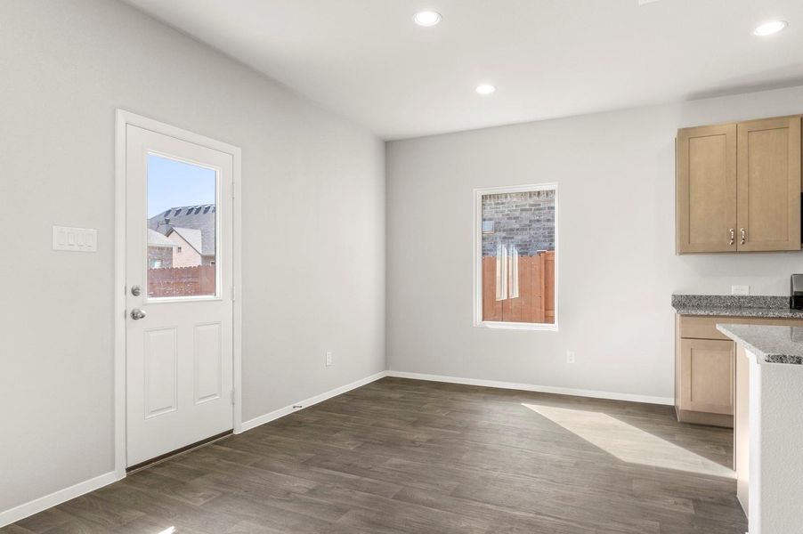 Spacious, unfurnished interior of a new home in Oaks at San Gabriel, Georgetown (Image 23). Spacious, unfurnished interior of a new home in Oaks at San Gabriel, Georgetown (Image 23).