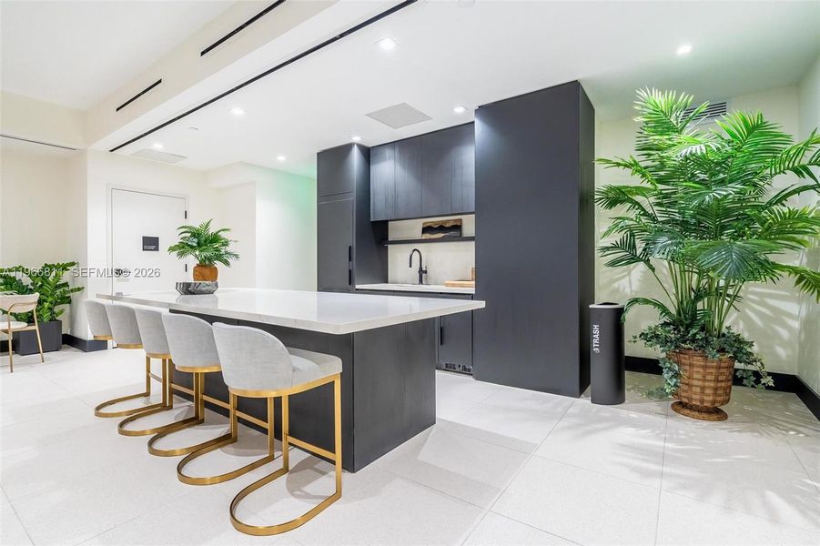 Furnished interior view inside a new home in , Miami (Image 42).