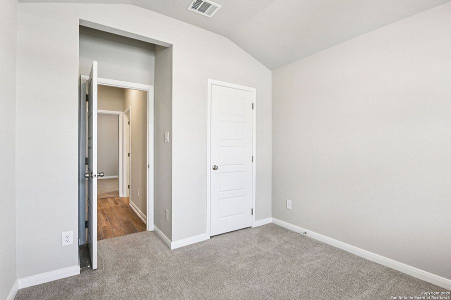 Spacious, unfurnished interior of a new home in Legendary Trails - Premier Series, Cibolo (Image 29). Spacious, unfurnished interior of a new home in Legendary Trails - Premier Series, Cibolo (Image 29).