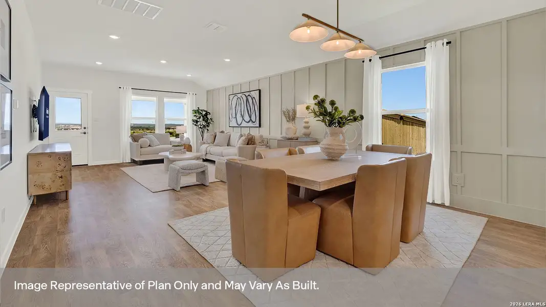 Furnished interior view inside a new home in Mayfair, New Braunfels (Image 23).