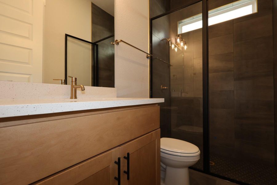 Furnished interior view inside a new home in Homestead at Old Settlers Park, Round Rock (Image 9).