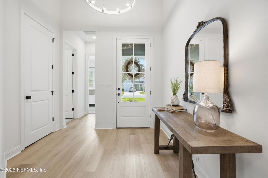Furnished interior view inside a new home in Palm Crest at Seabrook, Ponte Vedra (Image 15).