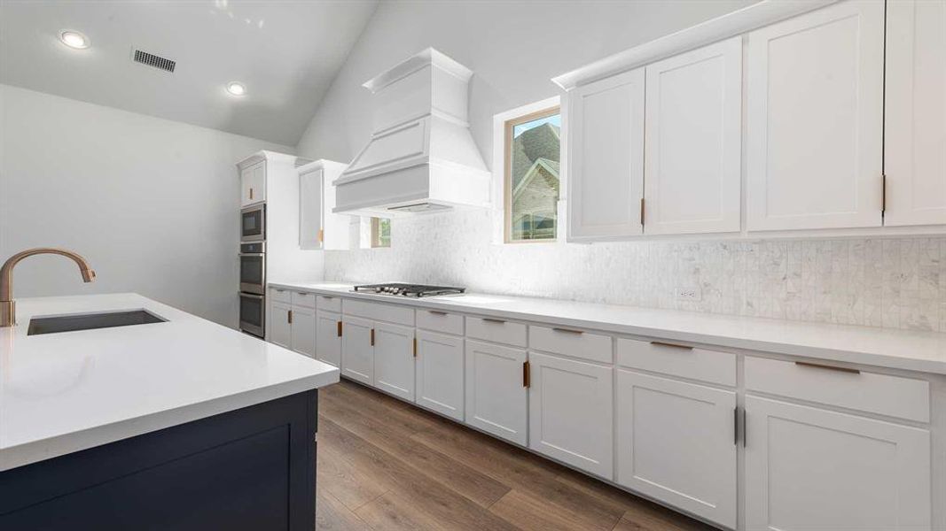 Furnished interior view inside a new home in Somerset Park 80', Rockwall (Image 12). Furnished interior view inside a new home in Somerset Park 80', Rockwall (Image 12).