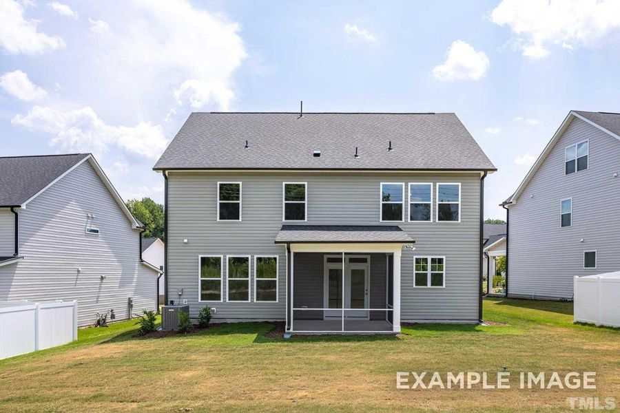 Front exterior of a new home in Wellers Knoll, Lillington, NC, highlighting curb appeal (Image 54). Front exterior of a new home in Wellers Knoll, Lillington, NC, highlighting curb appeal (Image 54).