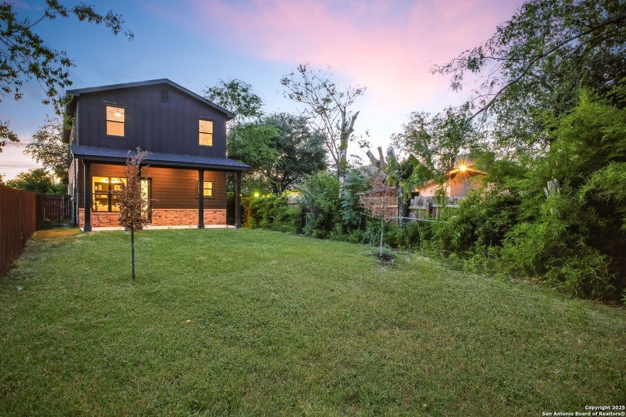 Front exterior of a new home in , San Antonio, TX, highlighting curb appeal (Image 23).