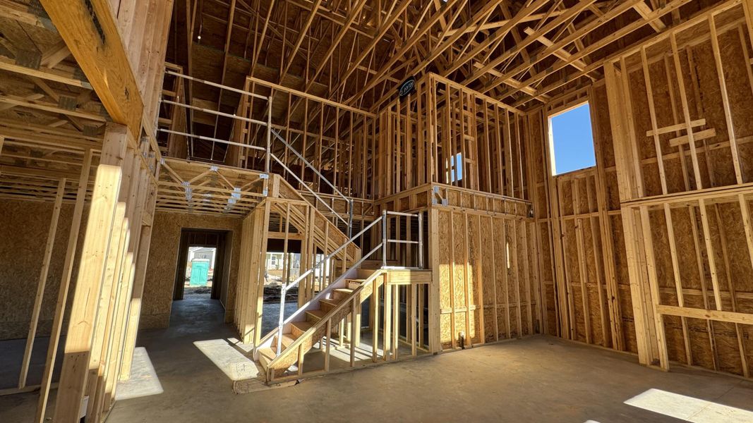 In-progress construction of a new home in Watson Hill, Summerville, SC (Image 56).