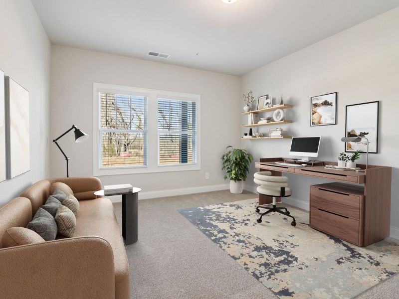 Furnished interior view inside a new home in Martin Springs - Highland Series, Lawrenceville (Image 9).