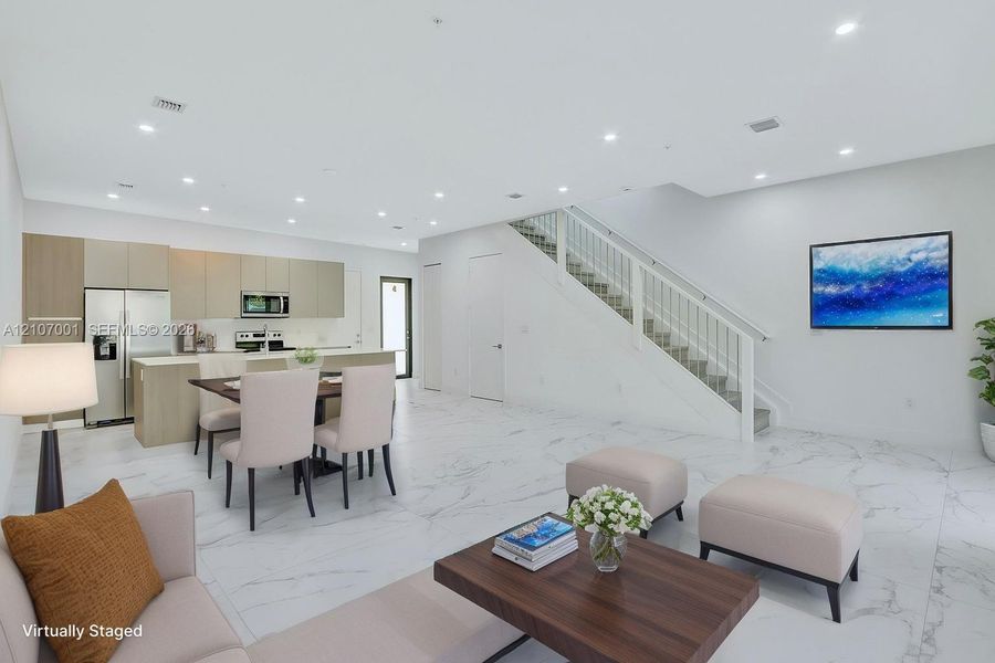 Furnished interior view inside a new home in , Oakland Park (Image 7). Furnished interior view inside a new home in , Oakland Park (Image 7).