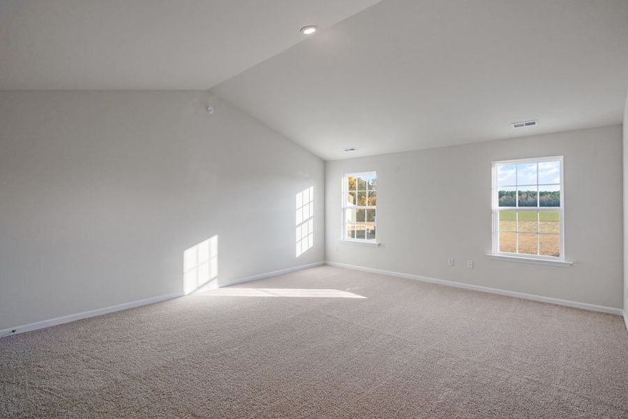 Representative unfurnished interior of a home built from the COLUMBIA by D.R. Horton in Gretchen Pines, West End (Image 35).