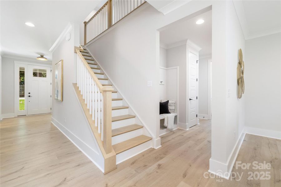 Furnished interior view inside a new home in , Charlotte (Image 31).
