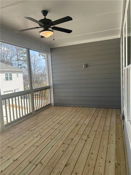 Spacious, unfurnished interior of a new home in East Park Village, Kennesaw (Image 22).