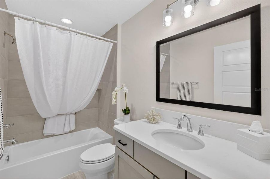 Furnished interior view inside a new home in , The Villages (Image 33). Furnished interior view inside a new home in , The Villages (Image 33).