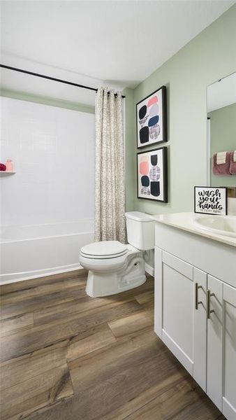 Furnished interior view inside a new home in Pasadena Woods, Dade City (Image 7).
