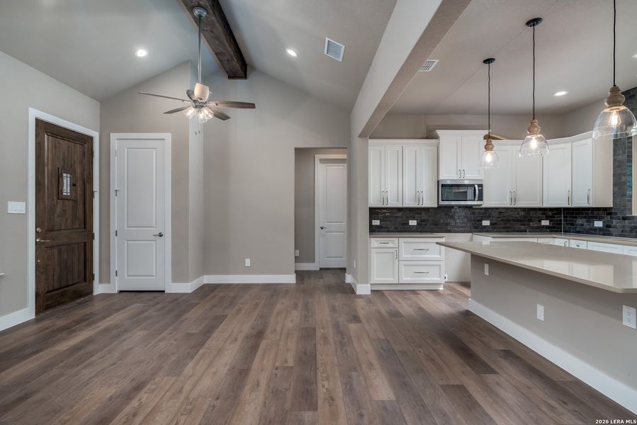 Furnished interior view inside a new home in , Bandera (Image 16). Furnished interior view inside a new home in , Bandera (Image 16).
