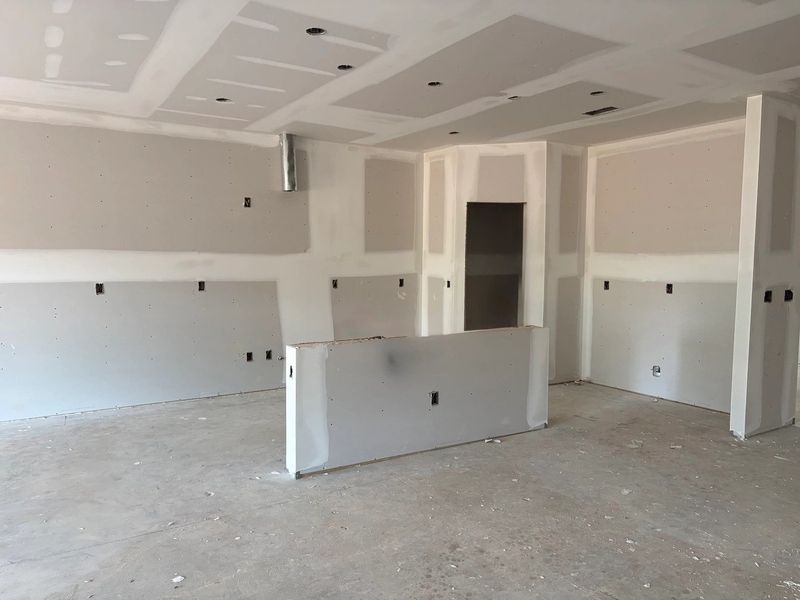 In-progress construction of a new home in Crescent Mills, Wilson's Mills, NC (Image 6).