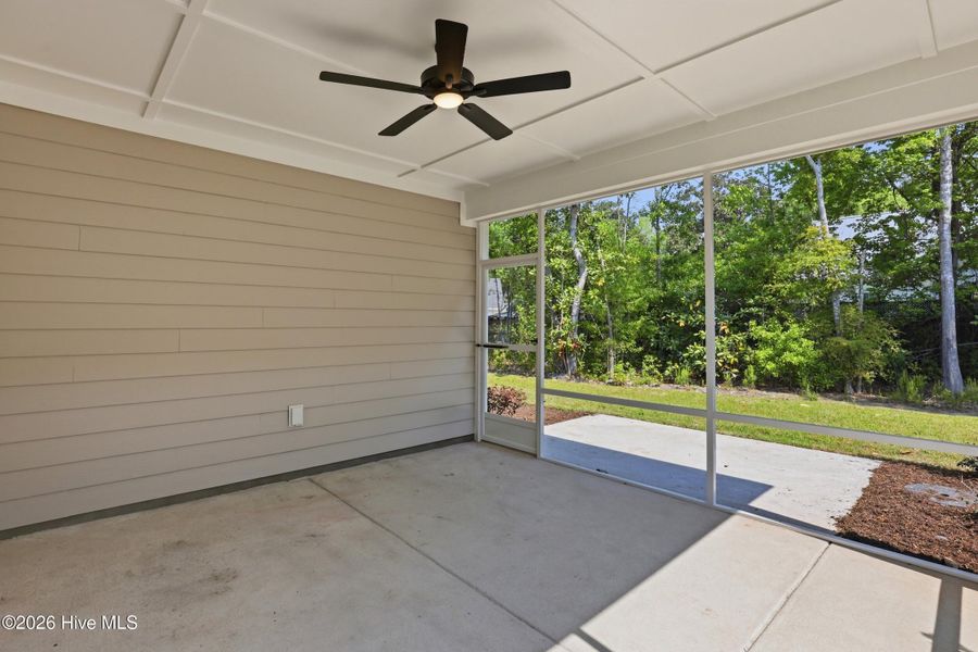 Exterior details and patio area of a home in East & Mason, Wilmington (Image 25). Exterior details and patio area of a home in East & Mason, Wilmington (Image 25).
