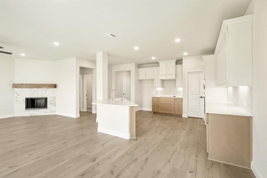 Furnished interior view inside a new home in Anderson Crossing, Trenton (Image 12).