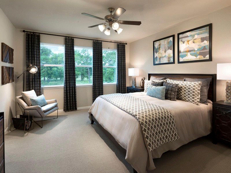 Furnished interior view inside a new home in Kemah Crossing - City Series, Kemah (Image 5). Furnished interior view inside a new home in Kemah Crossing - City Series, Kemah (Image 5).
