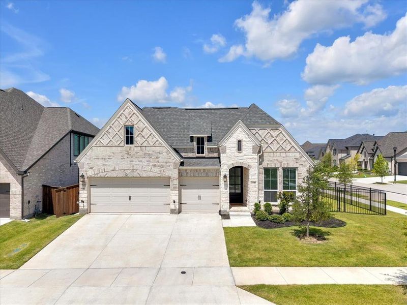 Front exterior of a new home in , Fort Worth, TX, highlighting curb appeal (Image 23).