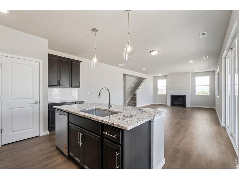 Furnished interior view inside a new home in Hidden Creek, Frederick (Image 7).