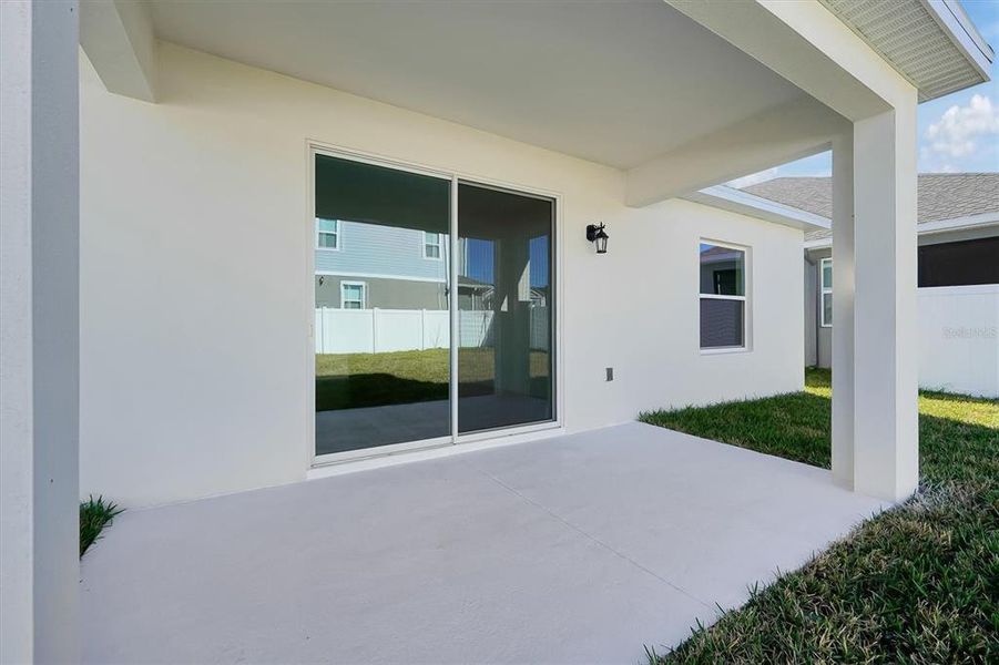 Exterior details and patio area of a home in Prairie Oaks, St. Cloud (Image 30).