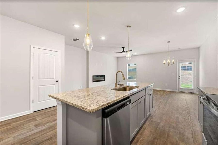 Furnished interior view inside a new home in Carolina, Palmetto (Image 6).