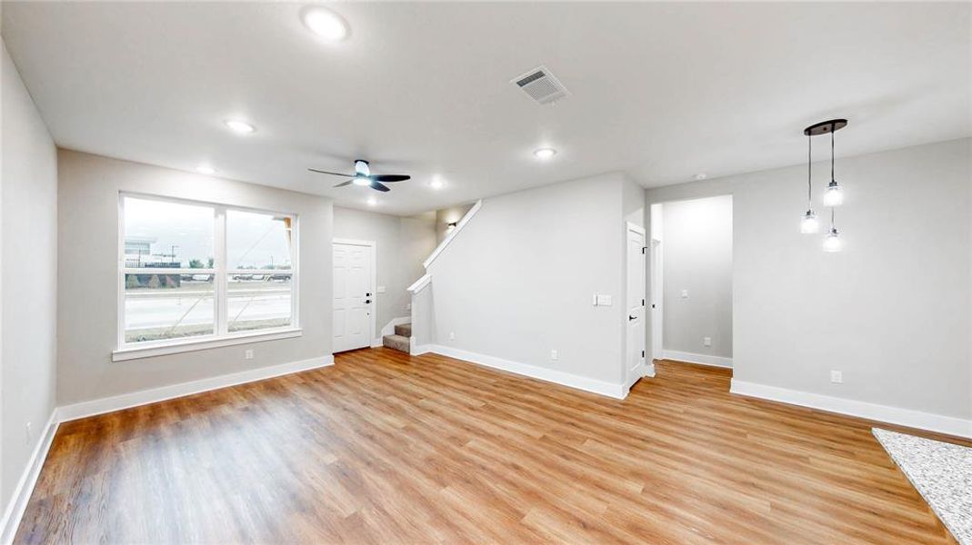 Spacious, unfurnished interior of a new home in , Denton (Image 11). Spacious, unfurnished interior of a new home in , Denton (Image 11).