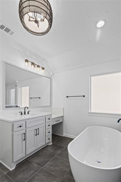 Furnished interior view inside a new home in Lanzara Ranch, Godley (Image 8).