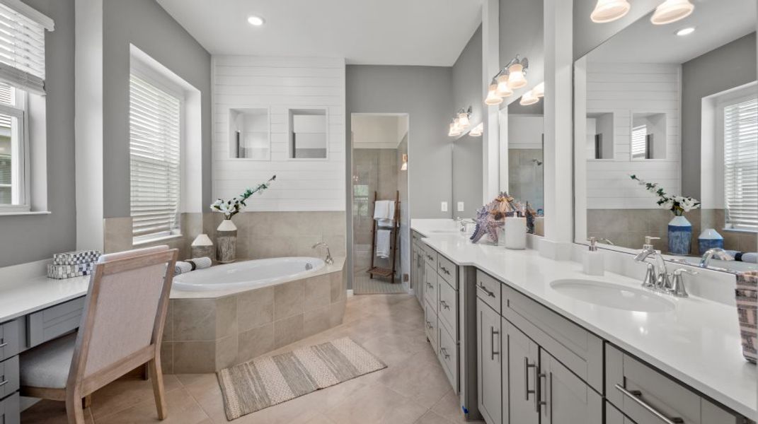 Owner's Suite Bathroom counters