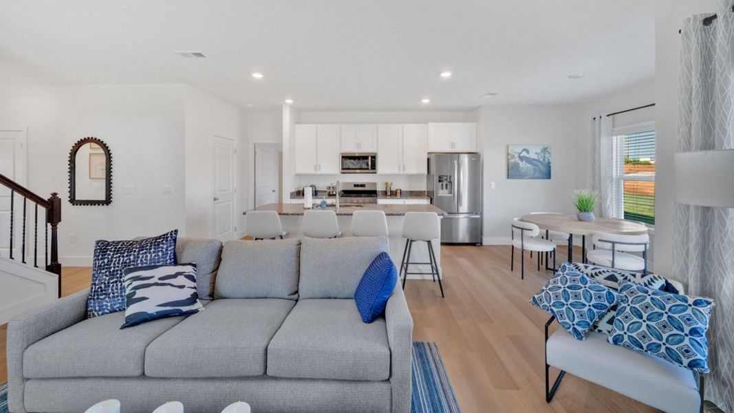 Furnished interior view inside a new home in Creekside Ridge, Dandridge (Image 12).