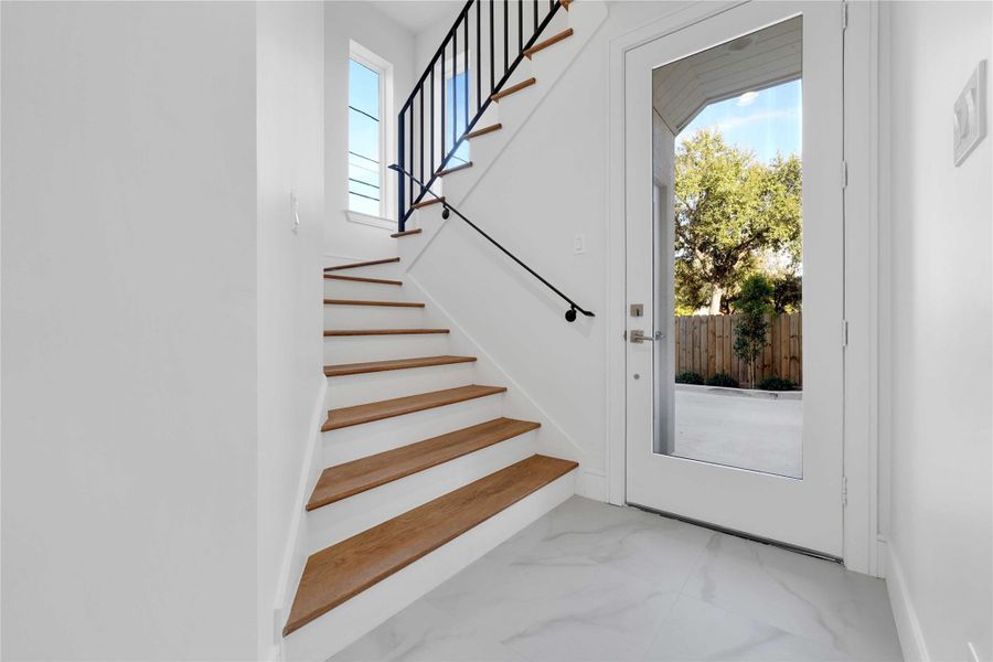 Front entry