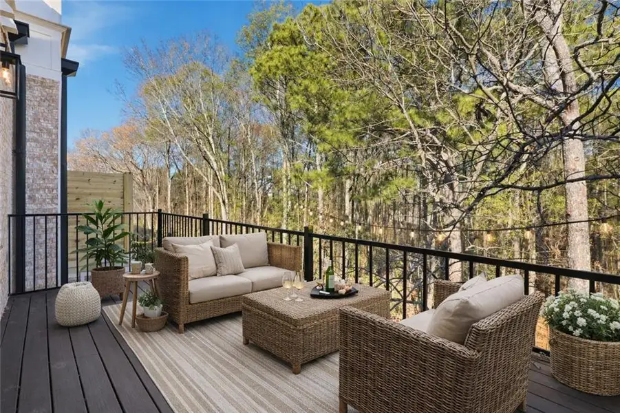 Exterior details and patio area of a home in , Alpharetta (Image 1). Exterior details and patio area of a home in , Alpharetta (Image 1).