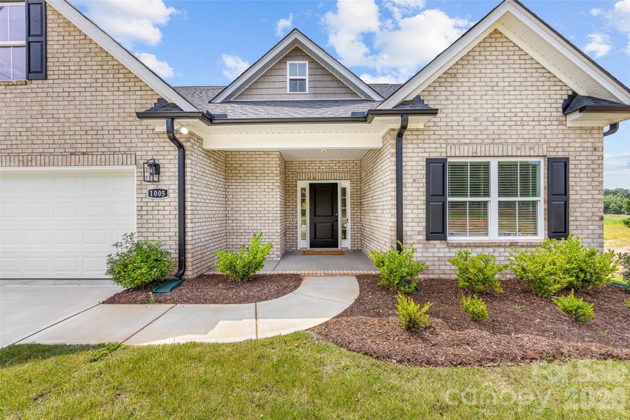 Exterior details and patio area of a home in , Waxhaw (Image 27). Exterior details and patio area of a home in , Waxhaw (Image 27).
