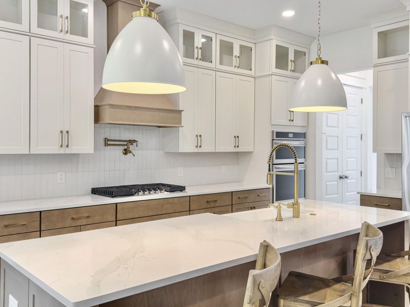 Furnished interior view inside a new home in Overlook at Copahee Sound, Awendaw (Image 38).