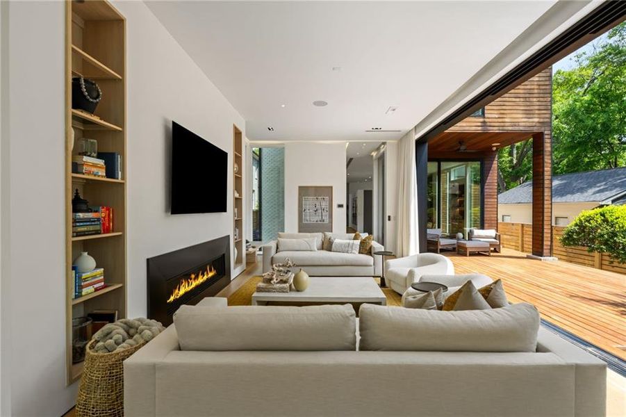 Furnished interior view inside a new home in , Brookhaven (Image 11).