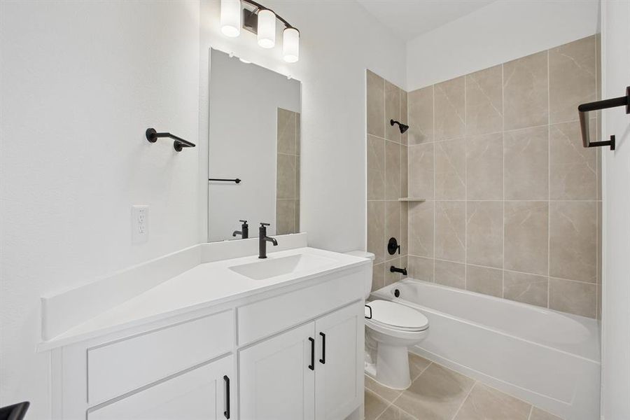 Furnished interior view inside a new home in Elements at Viridian - Garden Series, Arlington (Image 10).