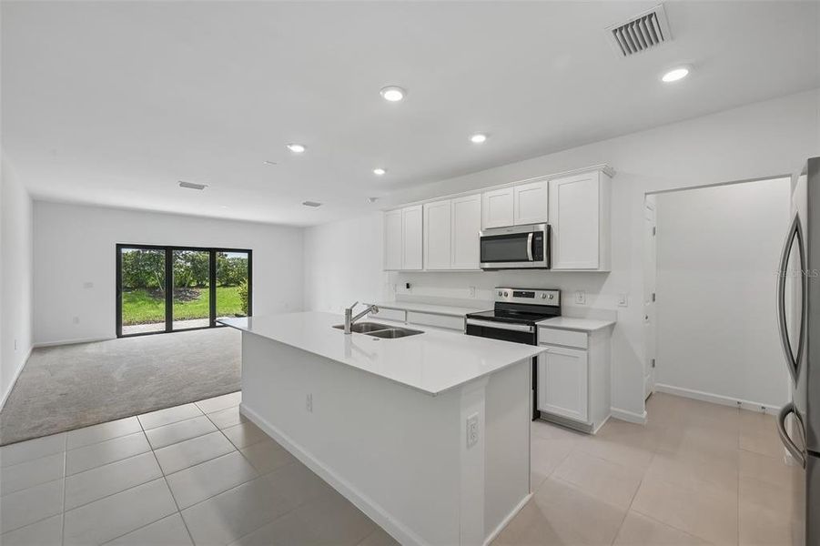 Furnished interior view inside a new home in , Sarasota (Image 10).
