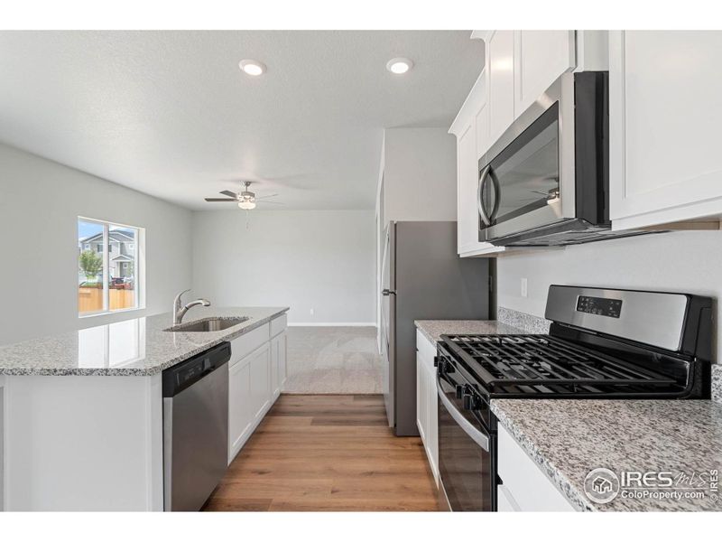 Furnished interior view inside a new home in , Frederick (Image 3).