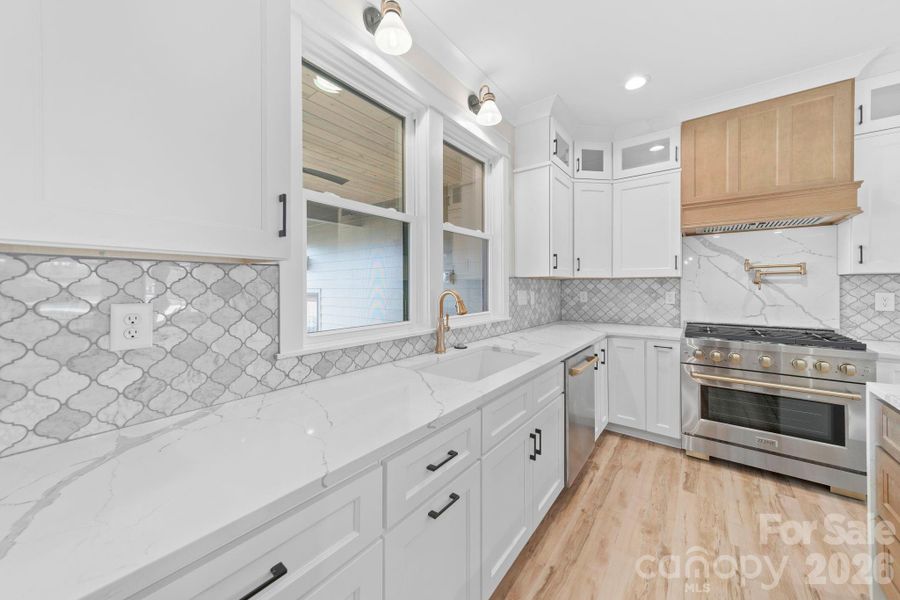 Kitchen - Tile Backsplash, Upgraded Stainless Appliances
